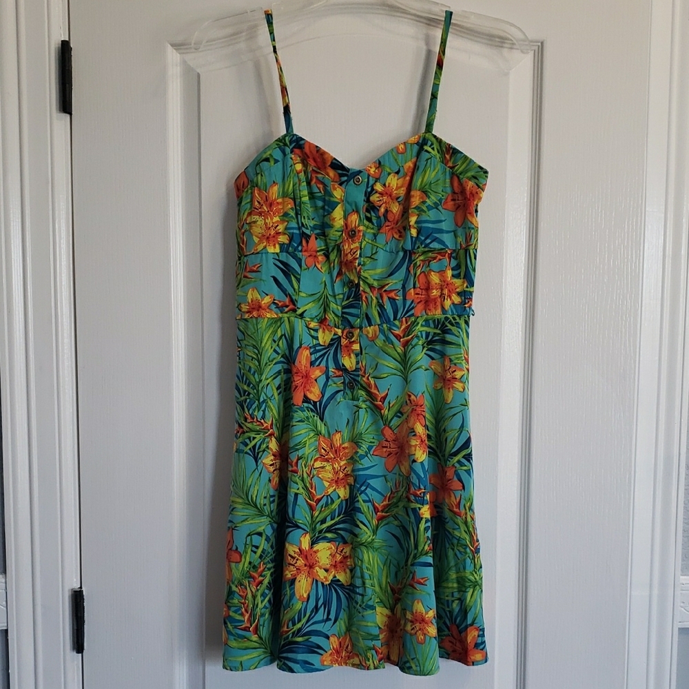 Floral Print Summer Dress